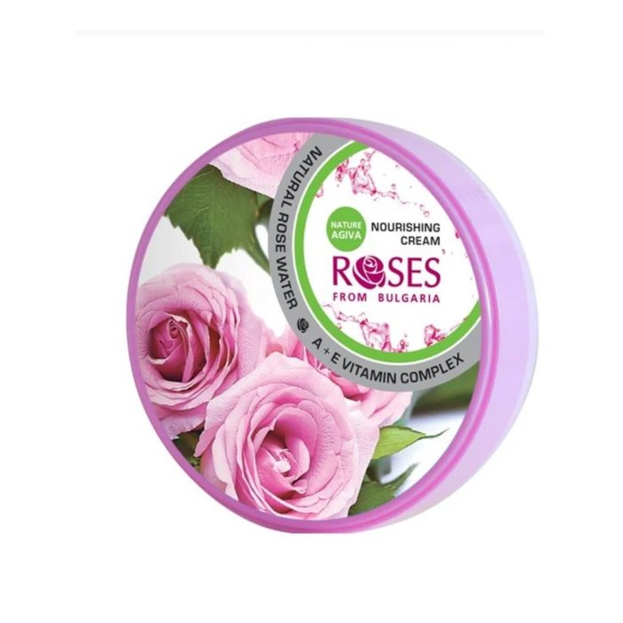 Krem z wodą różaną i wit. A i E 100ml