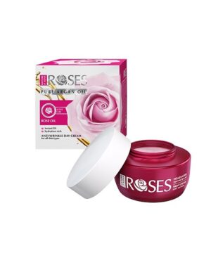 Krem z olejkiem różanym i arganowym