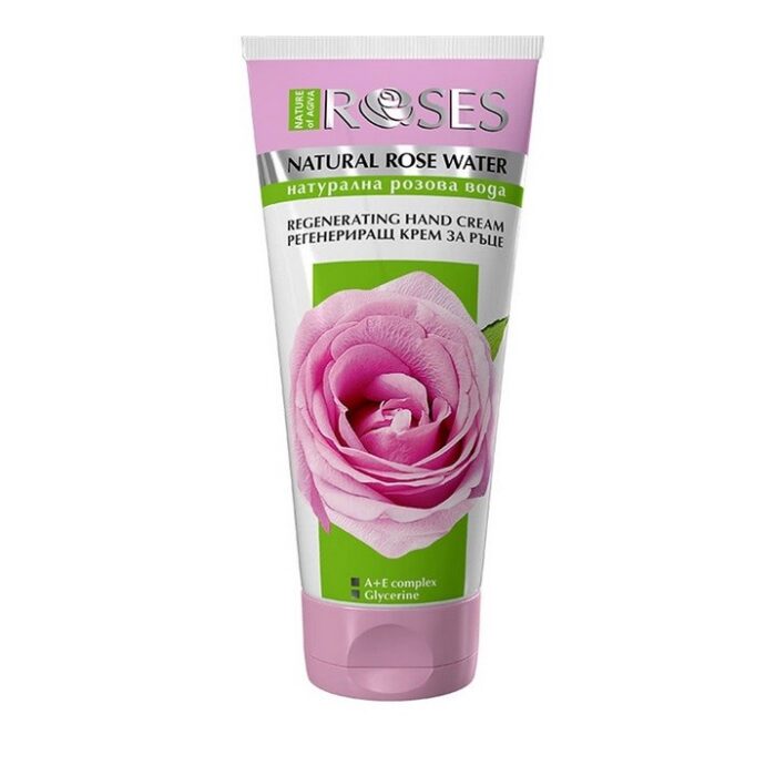 Krem do rąk z wodą różaną i wit. A i E