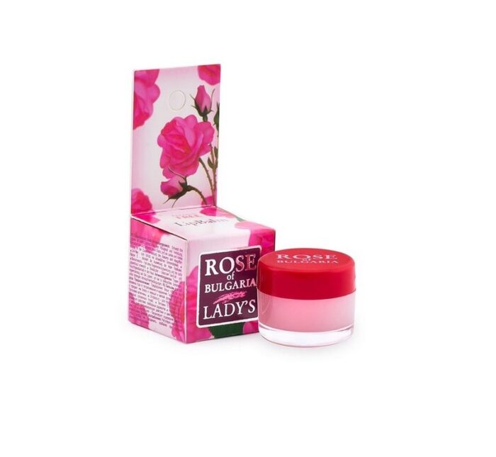 Balsam rożany do ust w słoiczku