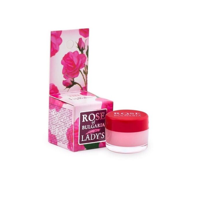 Balsam rożany do ust w słoiczku