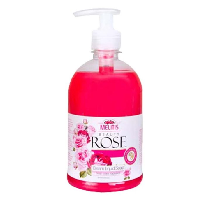 mydło w płynie różane