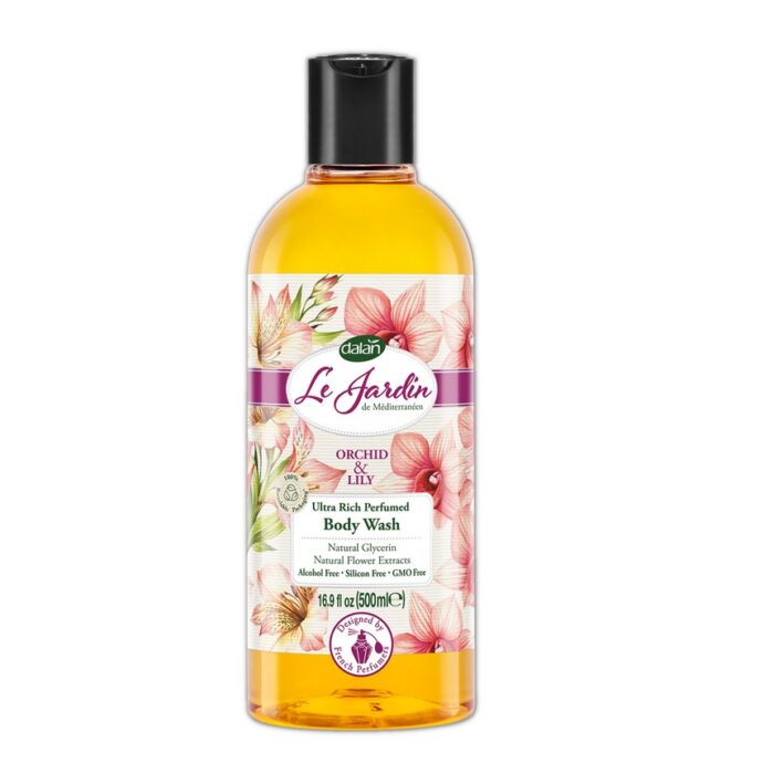 Żel pod prysznic orchidea lilia Le Jardin 500ml