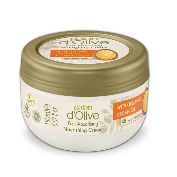 Krem z olejem arganowym do twarzy i ciała Dalan 150ml