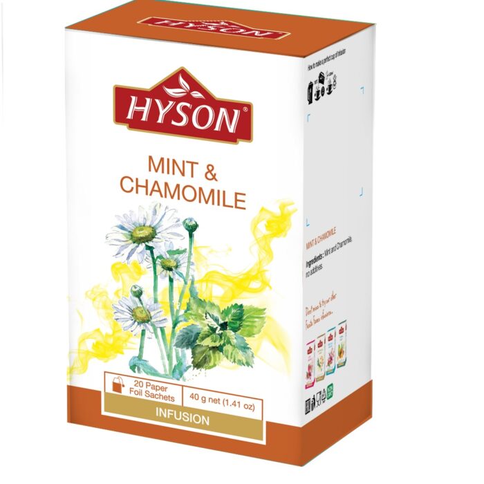 Herbata rumianek mięta saszetki Hyson