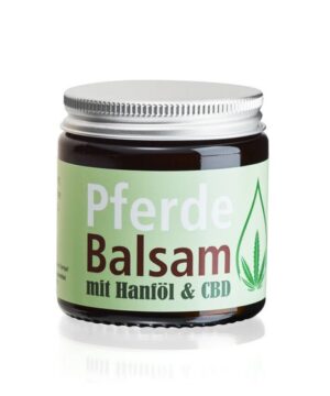 Maść końska z CBD, olej konopny 100ml