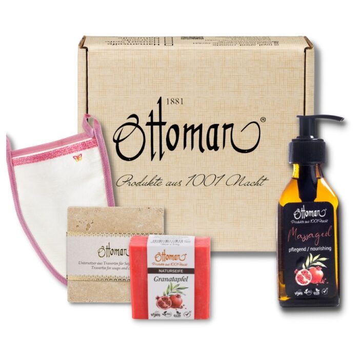 Zestaw do masażu, zapach granatu Ottoman