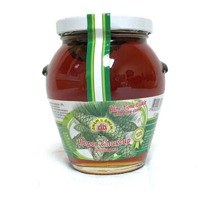 Syrop z szyszek sosny 400g