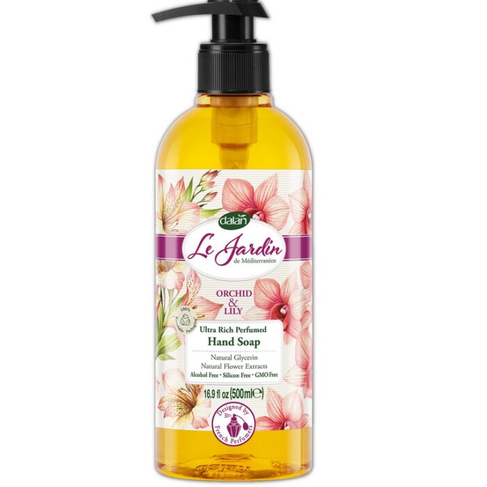 Mydło w płynie orchidea, lilia 500ml