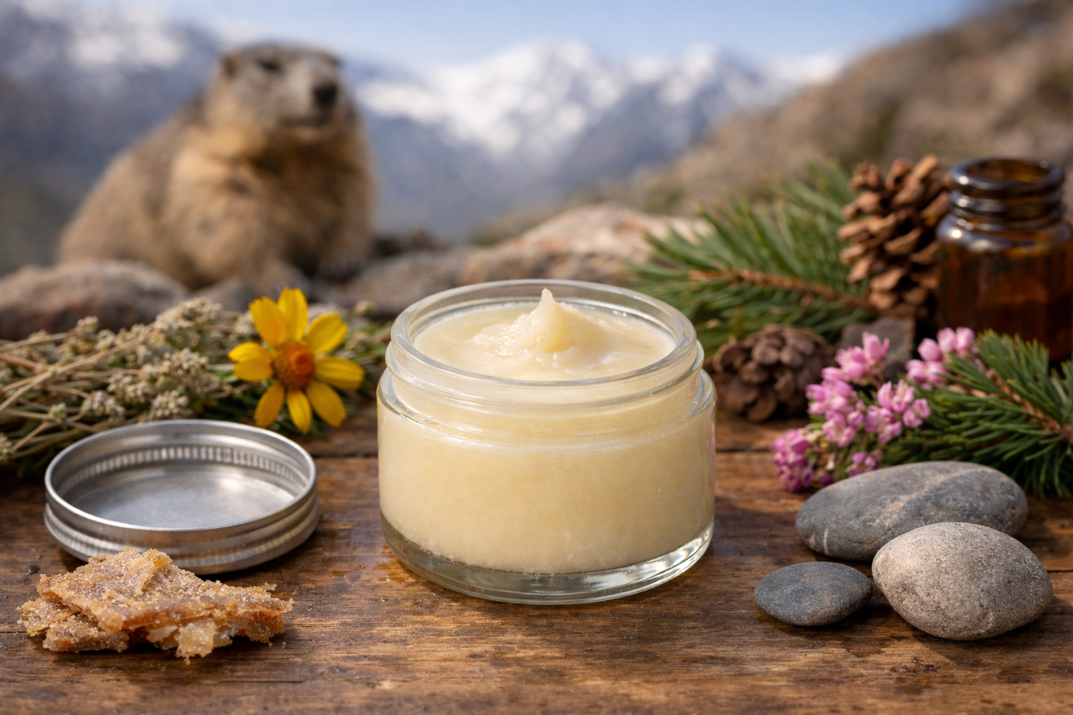 Maść z sadła świstaka – na co pomaga